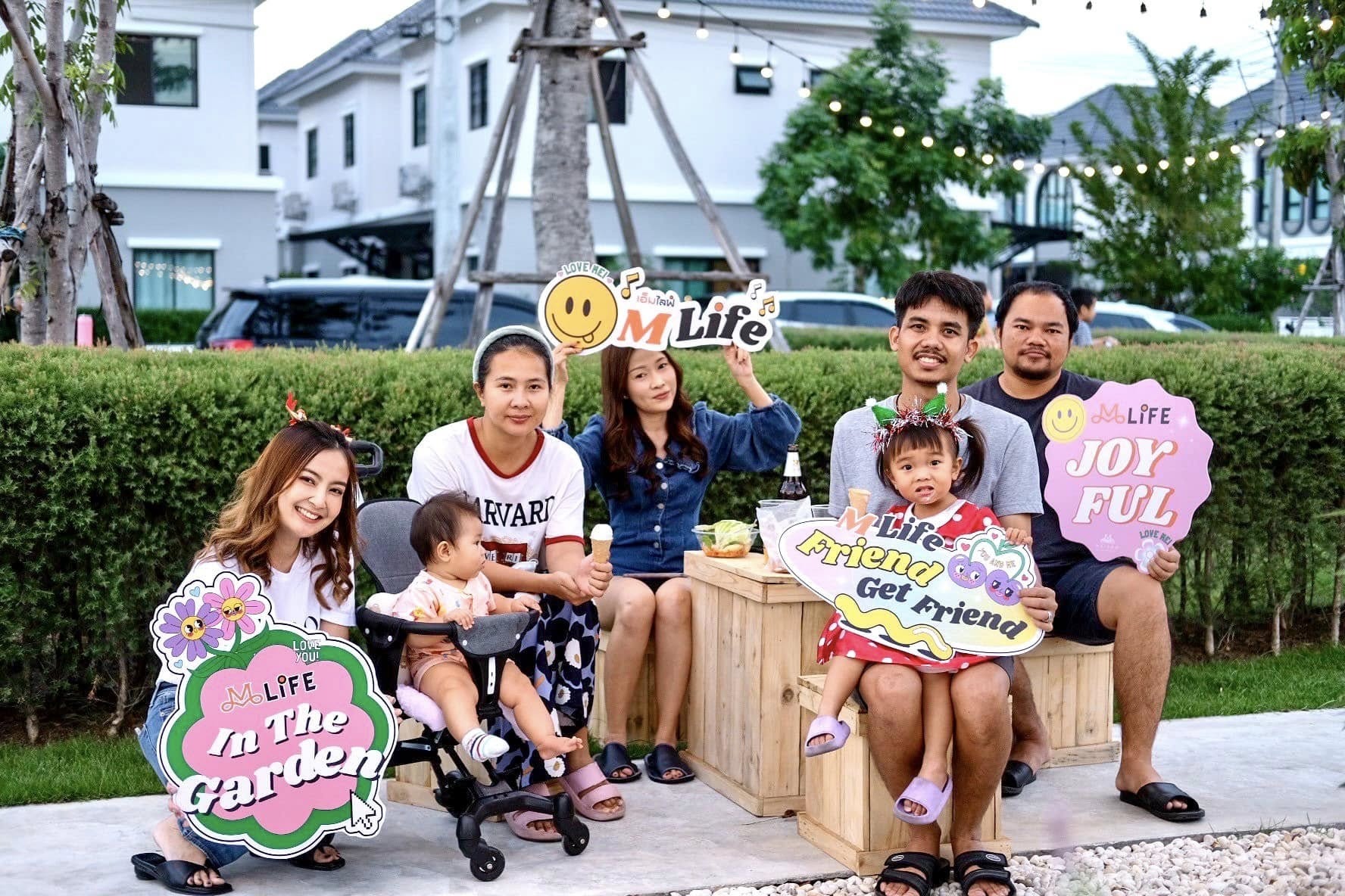 ภาพบรรยากาศงานขอบคุณลูกค้า "Thank You Party, Music In The Garden"